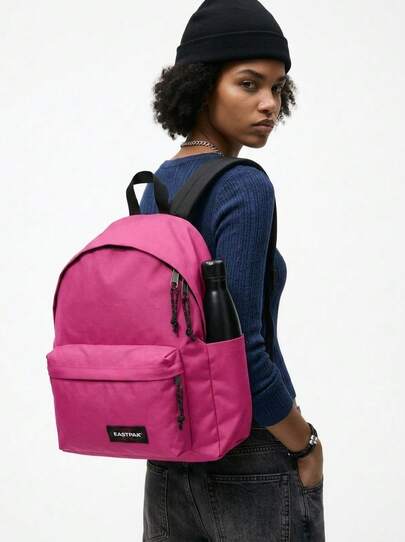 Eastpak Day Pak'r Women's Backpack Pink Ergonomic Straps Spacious Compartment EK0A5BG4-K25 Shopping City Walk Daily Use Spring Racing Polyester Nylon Polyamide