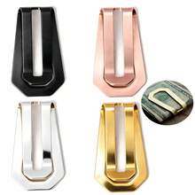 New Copper Belt Tail Clip, Webbing Strap End Clip, Multi-Function Metal Clip For Belt, Phone Back, Business Card, Portable Daily Accessories Ready - Gold - View 1