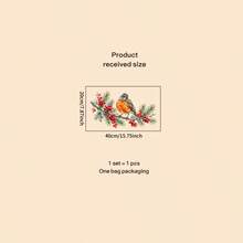 1片秋季鳥類窗貼牆貼，自黏式貼紙，適合作為禮物，DIY 貼貼簡單，適用於臥室、玻璃裝飾與美化 | 感恩節裝飾 | 秋季豐收裝飾 - 彩色 - 查看 6