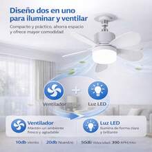 Ceiling Fans - 화이트 - 보기 4