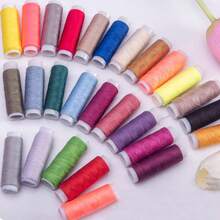 39-Color Sewing Thread Set, 200 Yards Polyester Thread Kit, 402 Multi-Purpose Premium Hand Sewing Thread Assortment - Multicolor - View 7