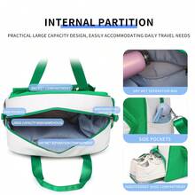 Bolsa de Pickleball de Verano: Mochila Impermeable y Ligera, Diseño de Separación Seco/Húmedo, Estructura de Múltiples Compartimentos, Puede Almacenar 4-6 Raquetas y Equipo, Equipada con Correas de Hombro Ajustables y Asa Superior, Duradera, Ideal para Deportes/Viajes. - Multicolor - Ver 6