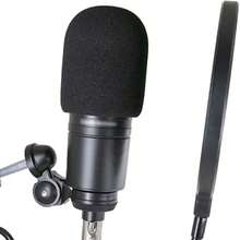 防噴音泡沫防風罩－麥克風防風罩，相容於 Audio Technica AT2035 電容式麥克風，可阻隔爆破音 - 均碼 - 查看 4