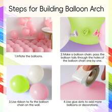 Capybara Birthday Decoration, 108pcs Light Pink, Lime Green And Brown Balloons, Includes Cute Animal Balloons, Capybara Party Favors, Gifts, Gender Reveal Supplies, Birthday Decoration - View 3