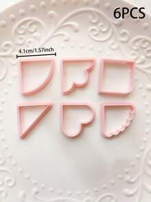 Cute Flower Bookmark Clay Cutter Set, 3D Printed PLA Polymer Clay Mold, DIY Ceramic Clay Pottery Tool For Handmade Crafts - Bookmark - View 11