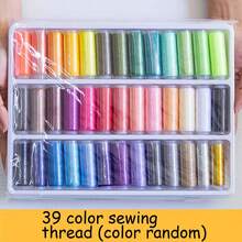 39-Color Sewing Thread Set, 200 Yards Polyester Thread Kit, 402 Multi-Purpose Premium Hand Sewing Thread Assortment - Multicolor - View 13