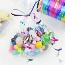 One Roll, 100 Yards Of Rainbow Metallic Balloon String, Suitable For Party Decorations, Craft Items, Floral Shops, Weddings, Balloon Strings, Gift Packaging, Made Of Plastic Material - View 4