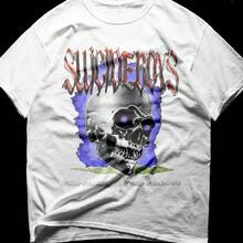 Sui Cideboys G59 Records Album T-Shirt Dark Hip-Hop Concert Apparel - 白色 - 查看 1