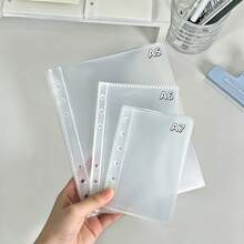 10/20/30/50pcs A5/A6/A7 Transparent Refill Pages, Sticker Book Inner Paper, DIY Sticker Book Planner, Loose Leaf Binder Refill, IDOLME, High Transparency PP Material, Tearable Sticker Book Inner Pages, Suitable For Photo Albums, Scrapbooks, Sticker Books, Planners, Handmade DIY, Refill Packs, Family Budget Books, Time Planning Books, Notebooks And Other School Supplies, Back To School Season, Winter And Summer Vacations - Refill - View 2