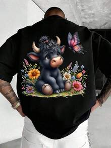 Camisetas de hombre - Negro - Ver 3