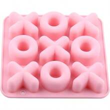 XO - Moldes de silicona para chocolate - Rosado - Ver 7