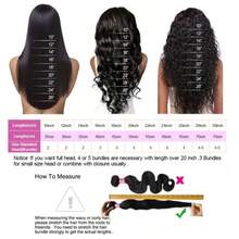 Uveous Deep Wave Human Hair Bundles 12A Brazilian Raw Unprocessed Virgin Hair Double Weft Hair Extensions Wet And Wavy Deep Curly Water Wave Human Hair Thick Full Natural Black Hair For Women 1/3/4 Bundles Pack - Natural Black - View 11