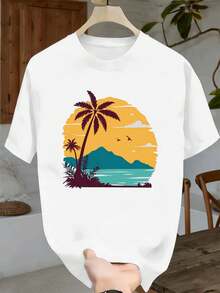 Men T-Shirts - White - View 2