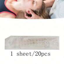100pcs Disposable Ear Acupuncture Ear Stickers, Ear Massage Therapy Ear Tapes, Random Style Outer Packaging Box And Bag - White - View 8