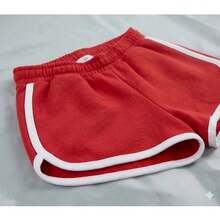 Sweatshirt/Sweatshirt/Shorts/Fashion/Foreign Fashion/Sporty - 紅色 - 查看 3