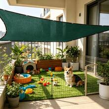 Dark Green Shade Net, Outdoor Shade Net, Suitable For Use In Patios, Gardens, Yards, Chicken Coops, Farms And Other Outdoor Areas, Excellent Shading Effect - Multicolor - View 2