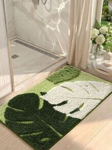DAJIANG 1 buah Keset Kamar Mandi Berbulu Lembut, Terasa Lembut dan Nyaman di Kaki, Keset Mandi Berumbai Bermotif, Cocok untuk Kamar Mandi, Bagian Bawah Anti Selip TPR, Dapur, Lorong, Kamar Tidur, Ruang Tamu, Samping Tempat Tidur, Keset Dekoratif, Dapat Dicuci dengan Mesin dan Mudah Dibersihkan - MultiWarna - View 4