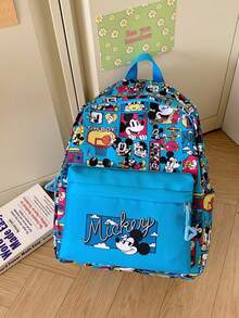 1pc Disney Teen Backpack, Cartoon Backpack, Girls Wallet, Mini Handbag, Travel Bag, Party Storage Bag, Fashion Coin Purse, Boys & Girls Handbag - Multicolor - View 13