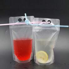 40PCS Disposable Beverage Bags, Including Tea Bags, Juice Bags, Self-Sealing Beverage Packaging Bags - Multicolor - View 8