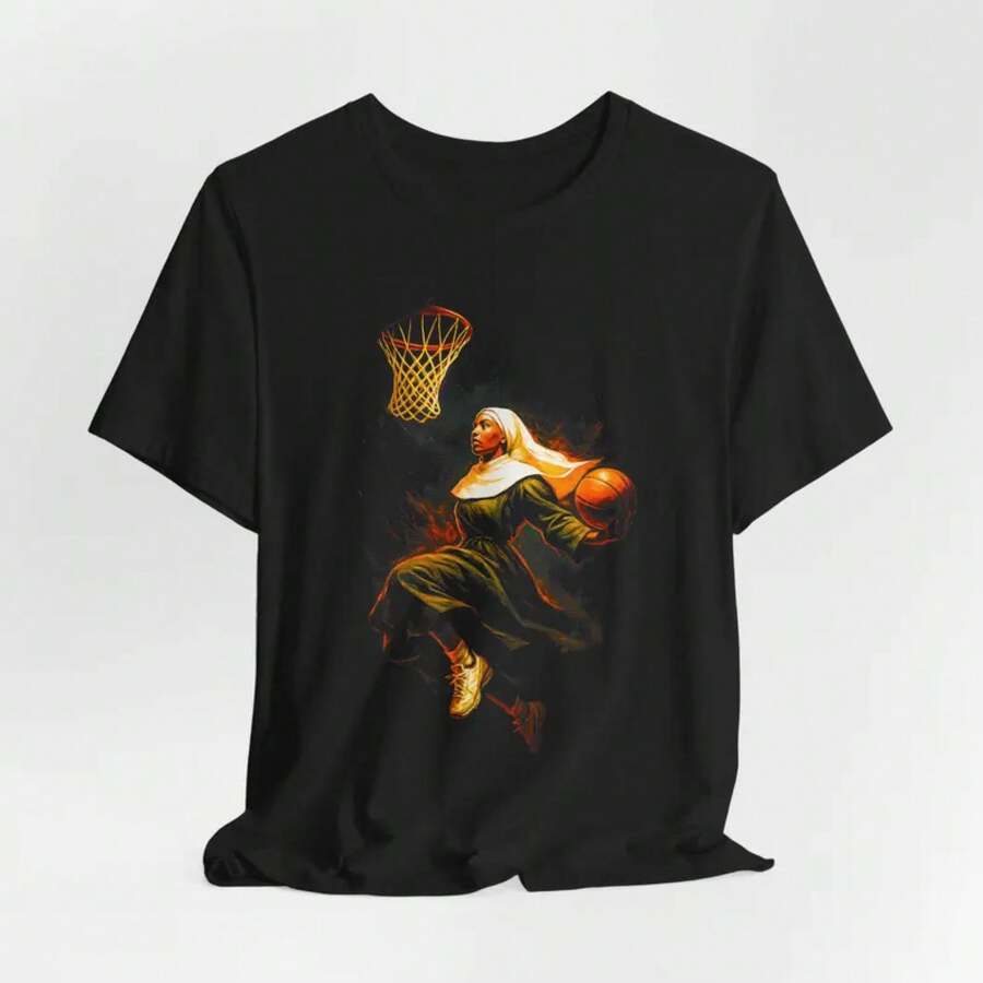 Flying Nun Jumpman Basketball Jersey - Black - View 1