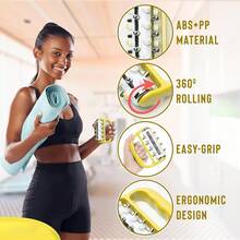 A 1 Piece Of Muscle Massage Roller Designed To Eliminate And Release Tension, This Mini Tool Is Ideal For Deep Tissue For Both Men And Women - View 5