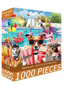 1000 Piece Puzzle - Parrot, Size 70cm X 50cm, Oil Painting Landscape, Adult Stress Relief, Decorative Art, Perfect Gift (Valentine's Day Gift, Birthday Gift) - Multicolor - View 14