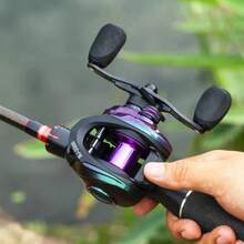 OKUMA High Precision Long Cast Explosion-Proof Colorful Water Drop Reel With Line Unloading Alarm Bait Fishing Reel - Multicolor - View 12