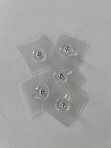 5pcs/10pcs/20pcs Adhesive Hooks, No Drill Damage, Strong Sticky Wall Hooks For Photo Frames, Paintings, No Nails Required - Multicolor - View 18