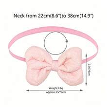 4pcs Macaron Pastel Color Padded Bow Tie Collar Set, 3pcs Earth Tone Neutral Padded Bow Tie Collar Set, Adjustable Pet Neck Band For Cats & Dogs, Cute Variety Pack - Multicolor - View 2