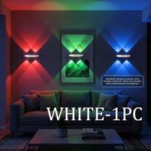 1 قطعة مصباح حائط بتصميم عين القطة ثنائي الحدقة RGB متغير الألوان، مفعل بمستشعر ذكي، تركيب مغناطيسي بدون ثقب، مناسب لديكور المنزل/خلق الأجواء، خيار هدية مثالي للعطلات - RGB - مشاهدة 8