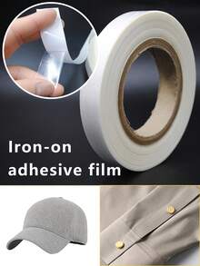 Sewing DIY Ironing Material TPU Hot Melt Adhesive Film Clothing Double-Sided Adhesive Elastic Fabric Bonding Glue - White - View 2