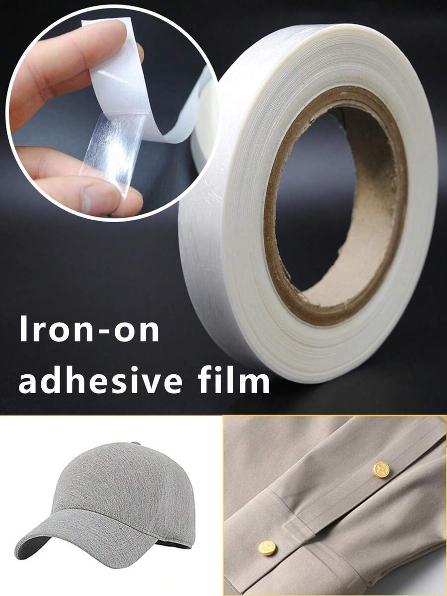 Sewing DIY Ironing Material TPU Hot Melt Adhesive Film Clothing Double-Sided Adhesive Elastic Fabric Bonding Glue