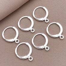 6pcs 13x16mm Minimalist Copper Plated 18k Gold Thick SilverWhite Gold Clasp Connectors Loop DIY JewelryFindings For Bracelet Necklace EarringCrafting - Multicolor - View 15