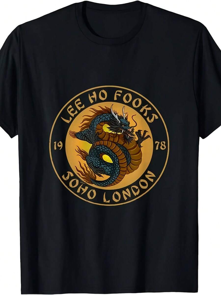 Men Sports Tees & Tanks - 黑色 - 查看 1
