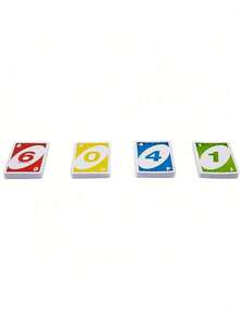 Mattel 1Set UNO Officially Licensed Board Games UNO Card Classic Colour & Number Matching Card Transformers Card Fun Game For Family And Friends 112 Cards Customizable & Erasable Wild Special Action Cards Family Birthday Party Christmas Festivals Gift - Multicolor - View 6