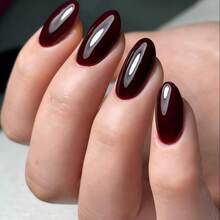 COSMI MILANO Made In The UK. One 8ml Nail Polish With A Moisturizing And Nourishing Treatment And A Professional Salon Gloss Finish. With A Glossy Glass Effect, Natural Clear Gel, Long Lasting, Quick Drying For Elegant And Professional Nail Care. - BORDEAUX 229 - 查看 2