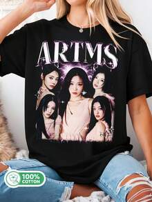 Damen T-Shirts - Schwarz - Übersicht 1