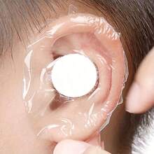 20pcs Children's Waterproof Ear Stickers, Swimming Waterproof Ear Covers, Suitable For Water Sports, Bathing, Ear Protection, Waterproof Ear Plugs And Local Waterproof Stickers - Multicolor - View 2