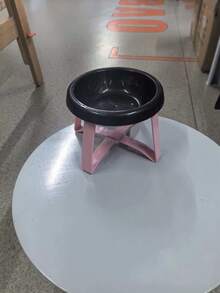 1個高架寵物餵食碗，防滑傾斜寵物碗適用於狗和貓餵食，可減輕頸部壓力並改善消化 - 彩色 - 查看 12