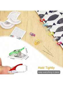 2/10/30/50PCS Sewing Clips, Colorful Clips, Potato Chip Clips, Food Bag Clips, Multi-Purpose Plastic Handmade Crochet Knitting Clothing Clips, Colorful Binding Clips (Random Color Shipment) - A - View 4