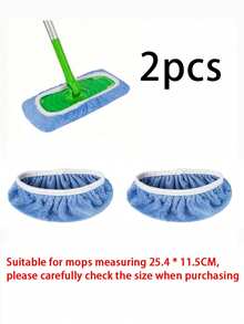 1/2/4 Peças Panos de Mop Reutilizáveis, Capas de Mop Plano Seco & Úmido, Panos Laváveis para Limpeza de Piso de Madeira: Durável, Altamente Absorvente, Adequado para Limpeza Seca & Úmida, Cabeça do Mop Não Incluída, Ferramenta Eficiente para Cuidados com o Piso | Superfície Detalhada | Material Altamente Absorvente, Suprimentos de Limpeza, Essenciais para Camping, Suprimentos Domésticos - Multicolorido - Visão 14