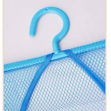 1/2pcs Hanging Mesh Storage Bag, Multifunctional Clothes Clip Organizer, Kitchen Bathroom Multifunctional Hanging Storage Bag, Drying And Storage Supplies, Drawer Wardrobe Organizer, Closet Storage Bag, Quilted Bag, Underbed Storage Box - Multicolor - View 9