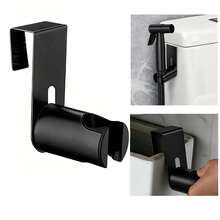 Drill-Free Toilet Sprayer Installation Bracket, Toilet Sprayer Holder Above Water Tank, Universal Bathroom Toilet Sprayer Bracket Suitable For RVs And Homes - Support - View 2