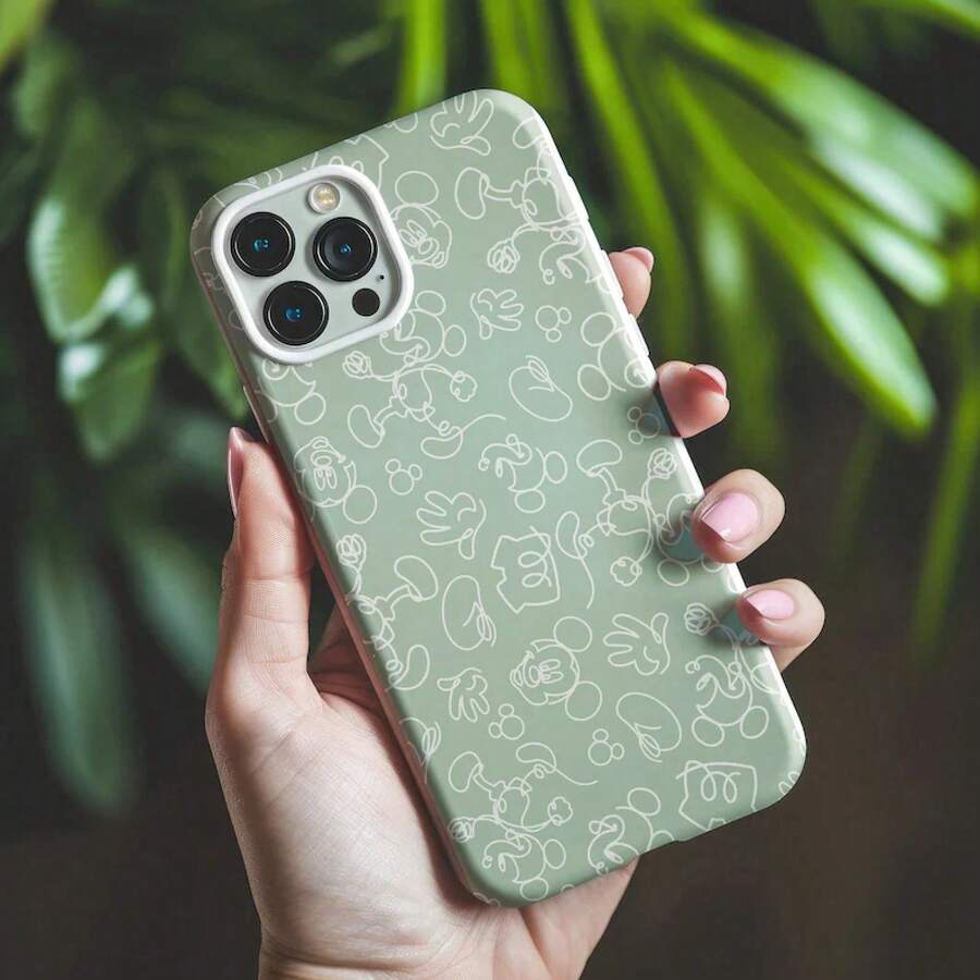 [Ships Within 24 Hours From Mexico] A New Phone Case With A Creative, Custom Design, Made Of TPU Material, With High-Definition Clarity, Good Drop Protection, Shockproof And Fingerprint-Resistant Properties, Durable And Suitable For Apple 17/16/15/14/13/12/11/X/Xs/Pro/Plus/Pro Max Series, As Well As  S21/S22/S23/S24/S25/S26FE/Ultra/Plus/Edge And Other Series. The Perfect Choice For Birthday Gifts And Various Holidays. - 款式 - 查看 1