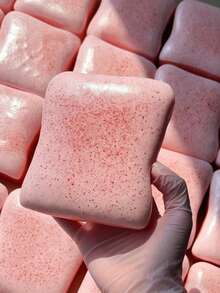 1/2 Pcs Raspberry Toast Squeeze Toys. Soft Stress Relief Toys For Party Games, Bachelorette Parties, Anniversaries And Birthday Decorations. Can Be Squashed And Restored.(Note: Slow Rebound. This Is Product Feature, Please Do Not Buy If You Mind.) - Cube - View 5