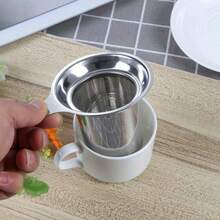 1pc High-Quality Single-Layer Tea Strainer, Ensures Precise Brewing, No Liquid Leakage Or Splashing - Multicolor - View 10
