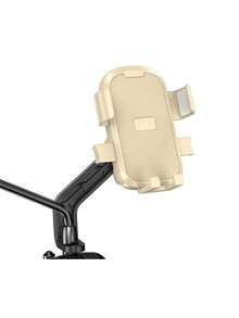1 pieza Soporte para teléfono de bicicleta/motocicleta, soporte para teléfono de repartidor, soporte de bloqueo automático para montar en bicicleta eléctrica - Multicolor - Ver 13
