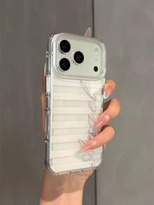 Niche Ins Minimalist Colorful Floral Phone Case Compatible With Iphone 17 Pro Max, Apple 16 Pro, 15 Pro, 14, 18 Pro Max, 18 Pro, New Design Shockproof Protective Cover - Clear - View 7