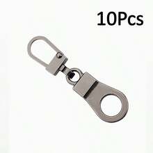 4/5/10pcs Small Hole Zipper Puller Instant Zipper Repair Kit, Universal Zipper Slider Head Replacement Accessories For Bags, Down Jackets, Purses, Clothes, Shoes - Multicolor - View 20