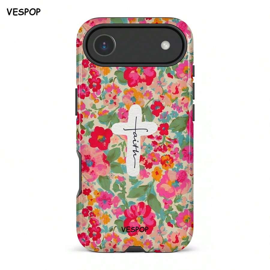 VESPOP Funda de teléfono a prueba de golpes de doble capa Y2K, diseño brillante, colores vibrantes, compatible con iPhone 17/16/15/14/13 Pro Max, Galaxy S26/S25/S24 Ultra, Pixel 10/9/8 Pro - Color mixto 1 - Ver 1